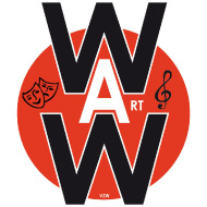Logo wAw Art vzw - Onze partner voor clownerie, kinderanimatie, straattheater, typetjes en animatie